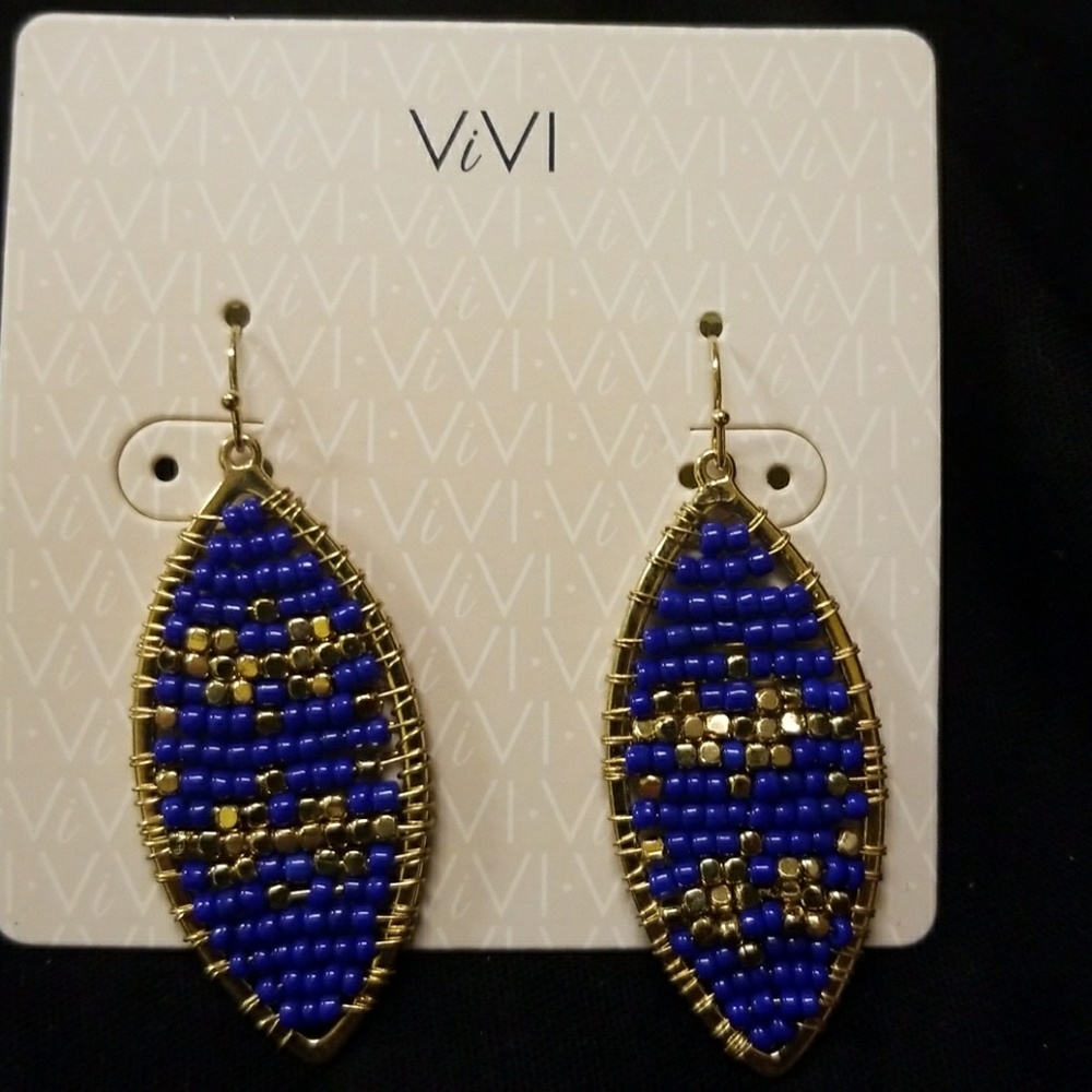viVi glass bead earrings
